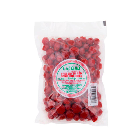 Lat Chiu Preserved Red Sour Cherries Spicy